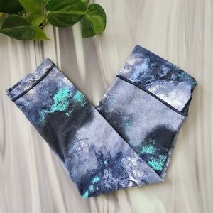 Lululemon Wunder Under Size 6 Denim Luon Milky Way Bali Breeze Rare!!